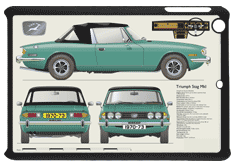 Triumph Stag MkI 1970-73 Small Tablet Covers